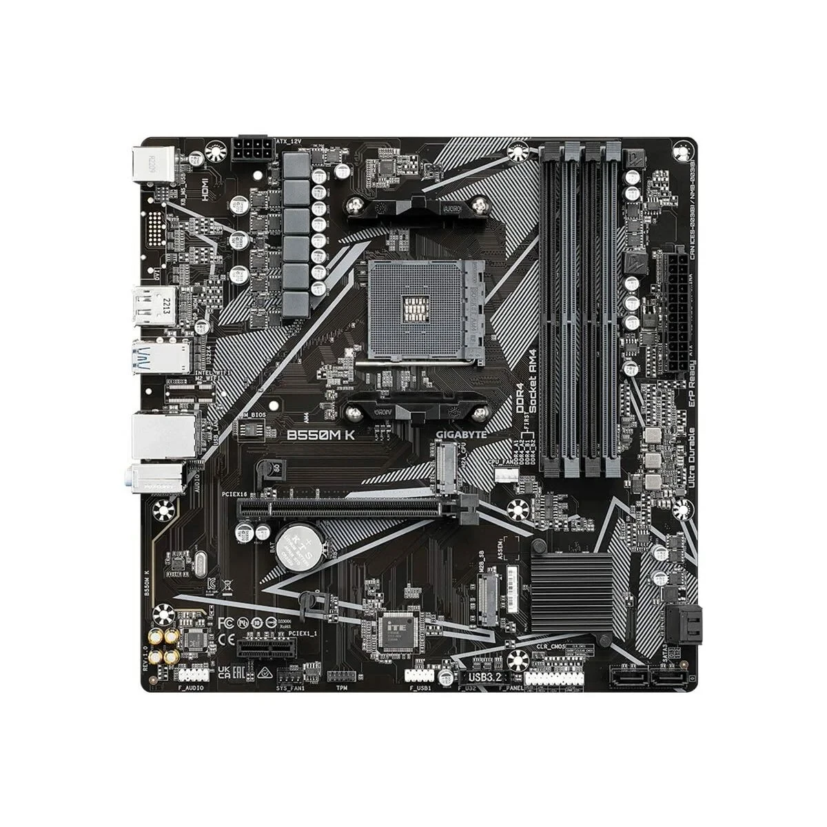 Placa Base Gigabyte AMD B550 AMD AMD AM4