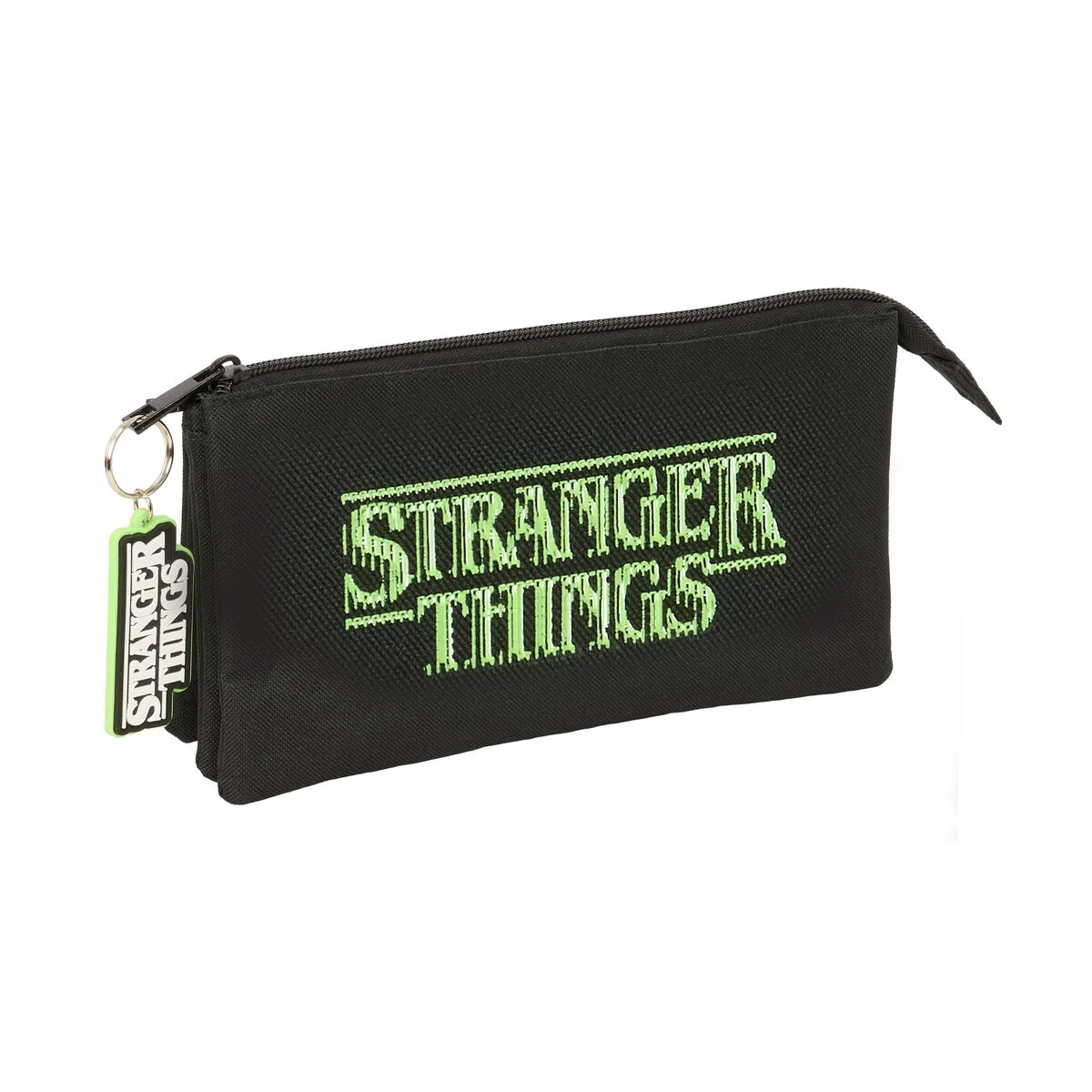 Portatodo Stranger Things Negro 22 x 12 x 3 cm