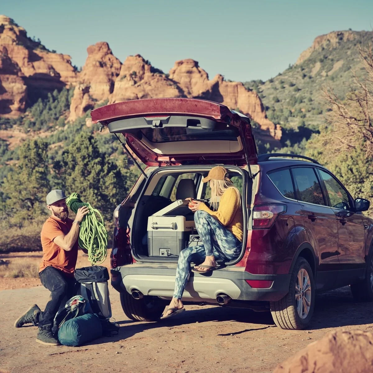 Nevera Portátil Dometic Negro Beige