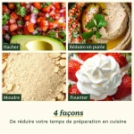 Picadora Cuisinart Gris