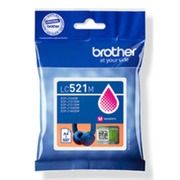 Cartucho de Tinta Original Brother LC521M Magenta