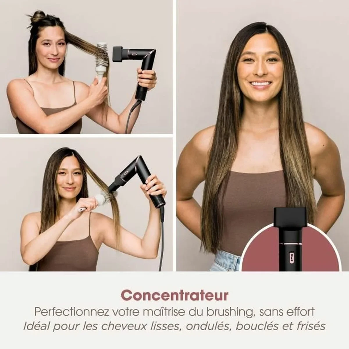 Cepillo Térmico Shark SHARK FLEXSTYLE - HD426EU 3 Piezas