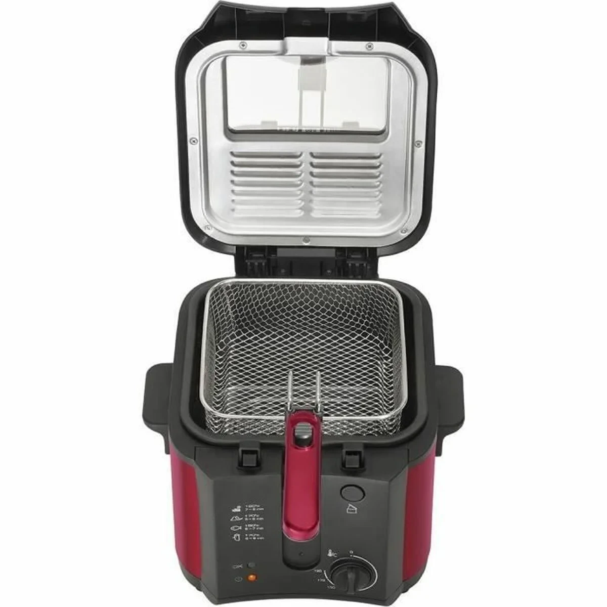 Freidora Brandt FRI25R Negro Rojo 1 kg 2,5 L