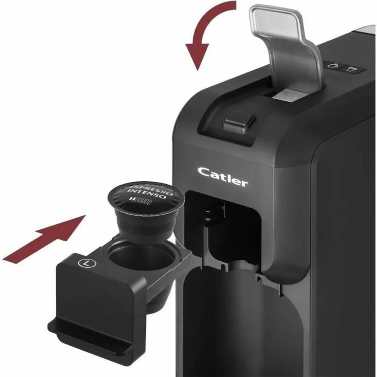 Cafetera Eléctrica Catler ES 703 Porto B Negro
