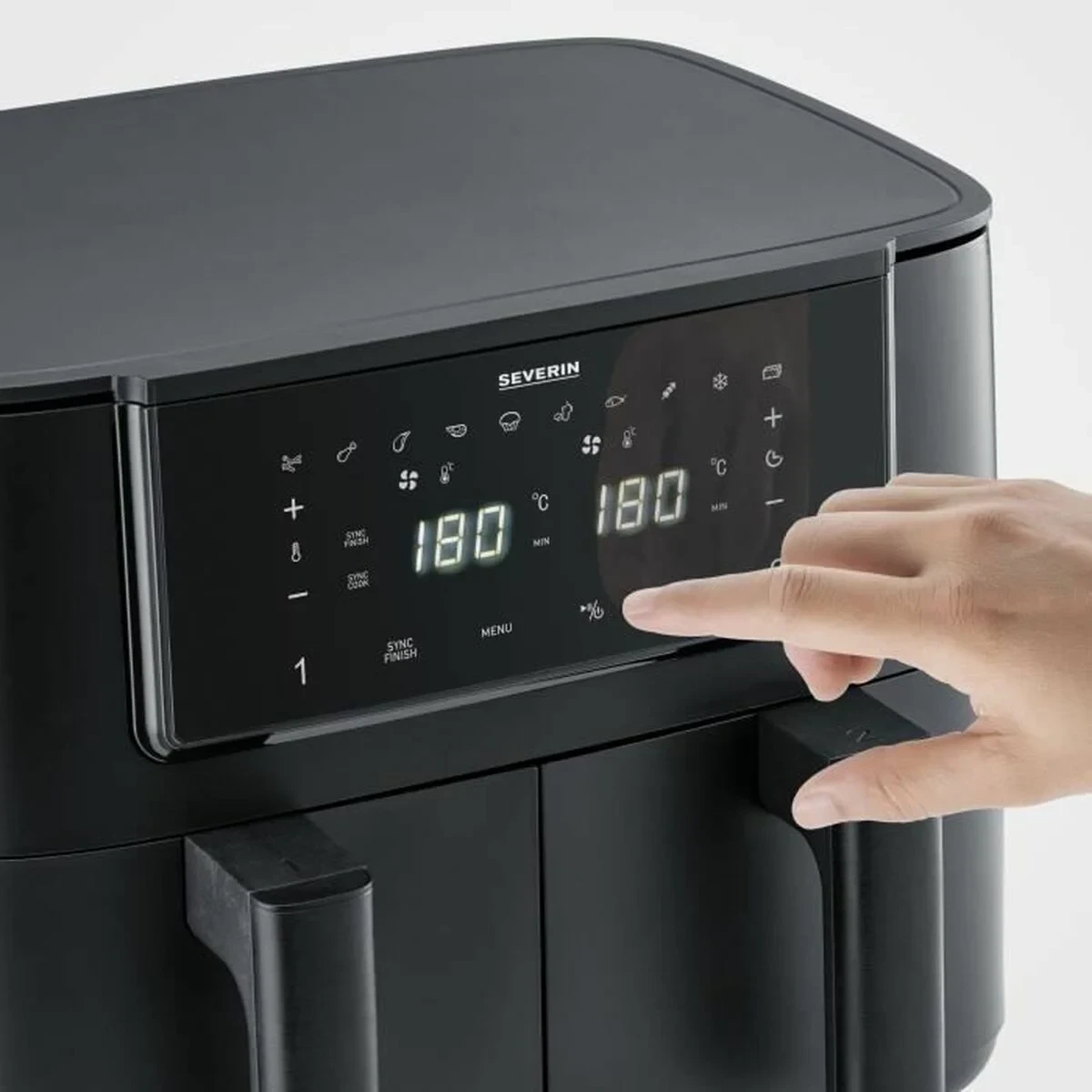 Freidora de Aire Severin Negro