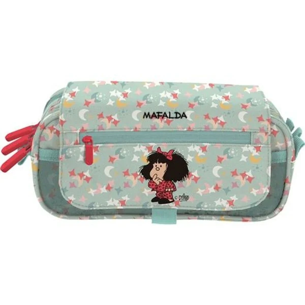 Portatodo Triple Mafalda Multicolor 23 x 10 x 10 cm