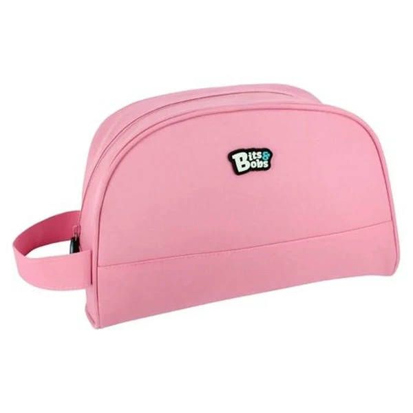 Neceser de Viaje Bits&Bobs Rosa Redondo 26 x 15 x 12 cm
