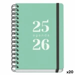 Agenda DOHE GRAMMAR Verde A5 150 x 210 mm 2025-2026 (20 Unidades)