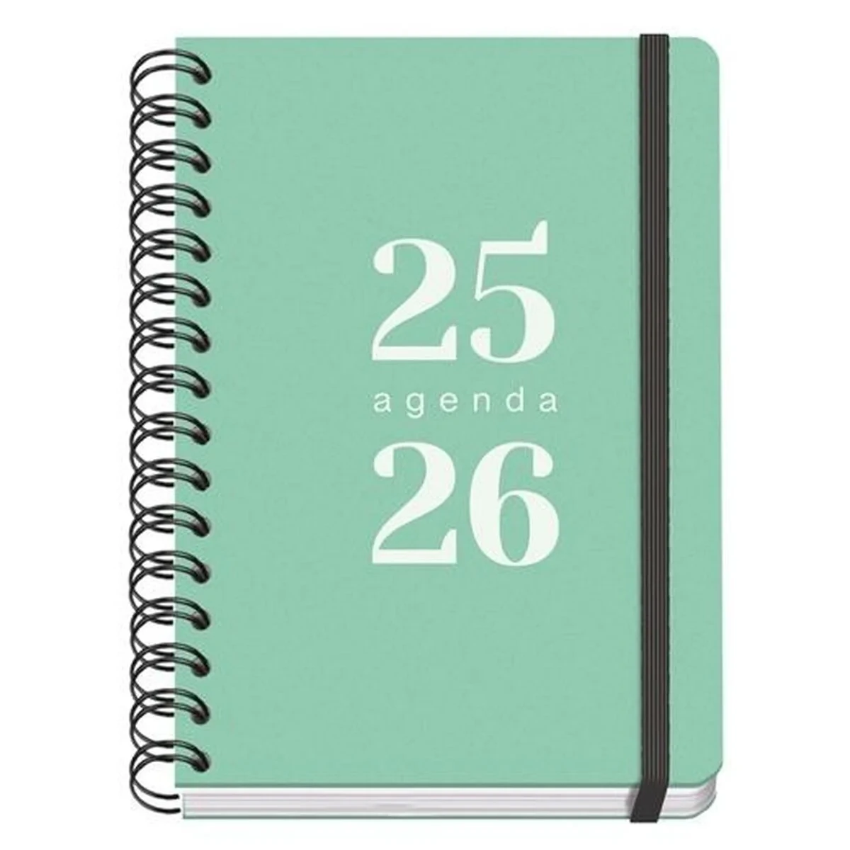 Agenda DOHE GRAMMAR Verde A5 150 x 210 mm 2025-2026 (20 Unidades)