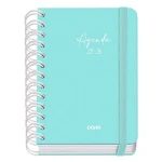 Agenda DOHE SERENITY WIRE´O Verde A6 120 x 170 mm 2025-2026 (20 Unidades)