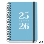 Agenda DOHE GRAMMAR Azul A5 150 x 210 mm 2025-2026 (20 Unidades)