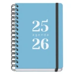 Agenda DOHE GRAMMAR Azul A5 150 x 210 mm 2025-2026 (20 Unidades)