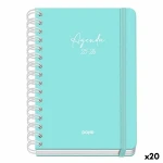 Agenda DOHE SERENITY WIRE´O Verde A5 150 x 210 mm 2025-2026 (20 Unidades)
