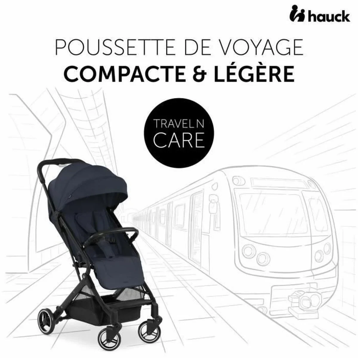 Carro de Paseo para Bebé Hauck Beige