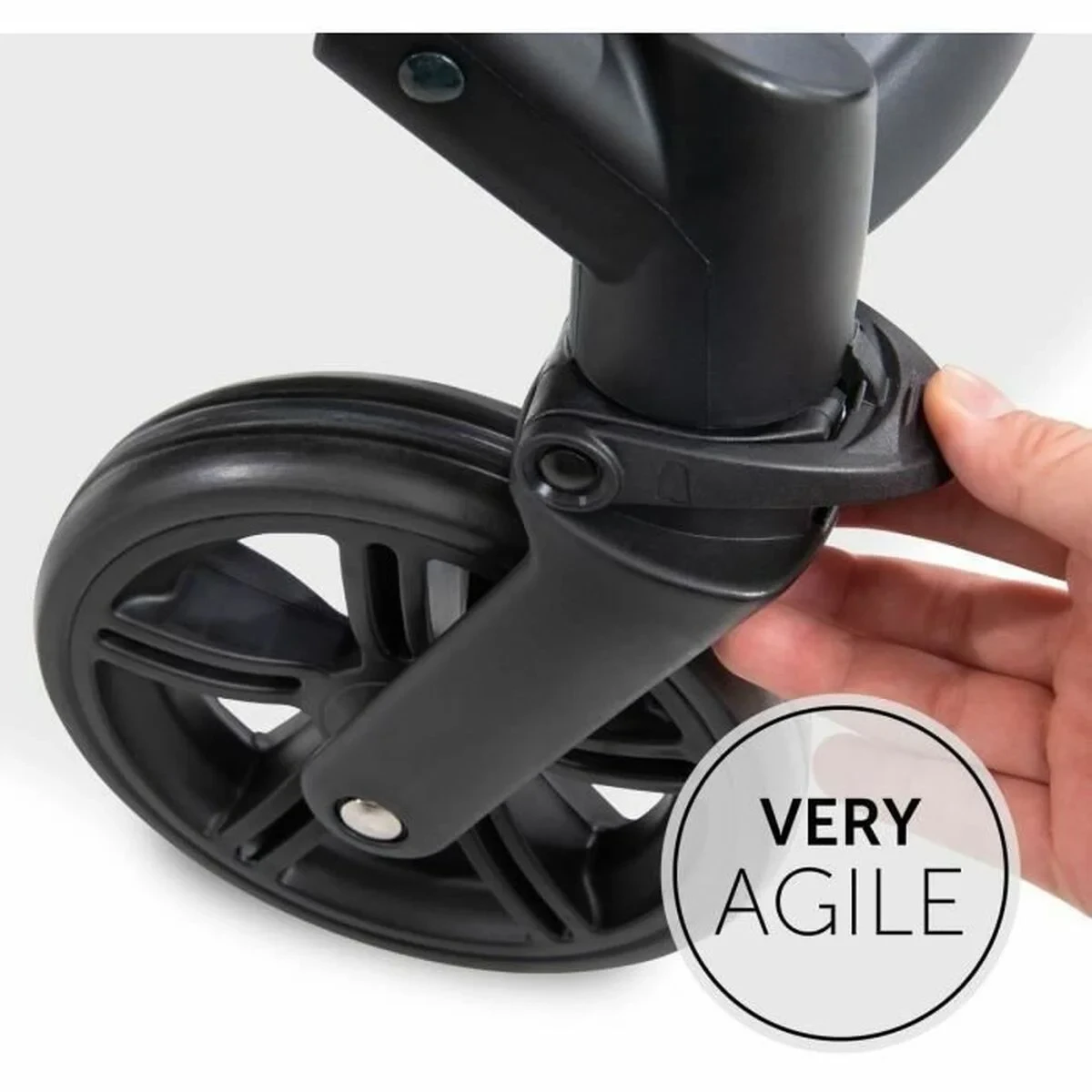 Carro de Paseo para Bebé Hauck Negro