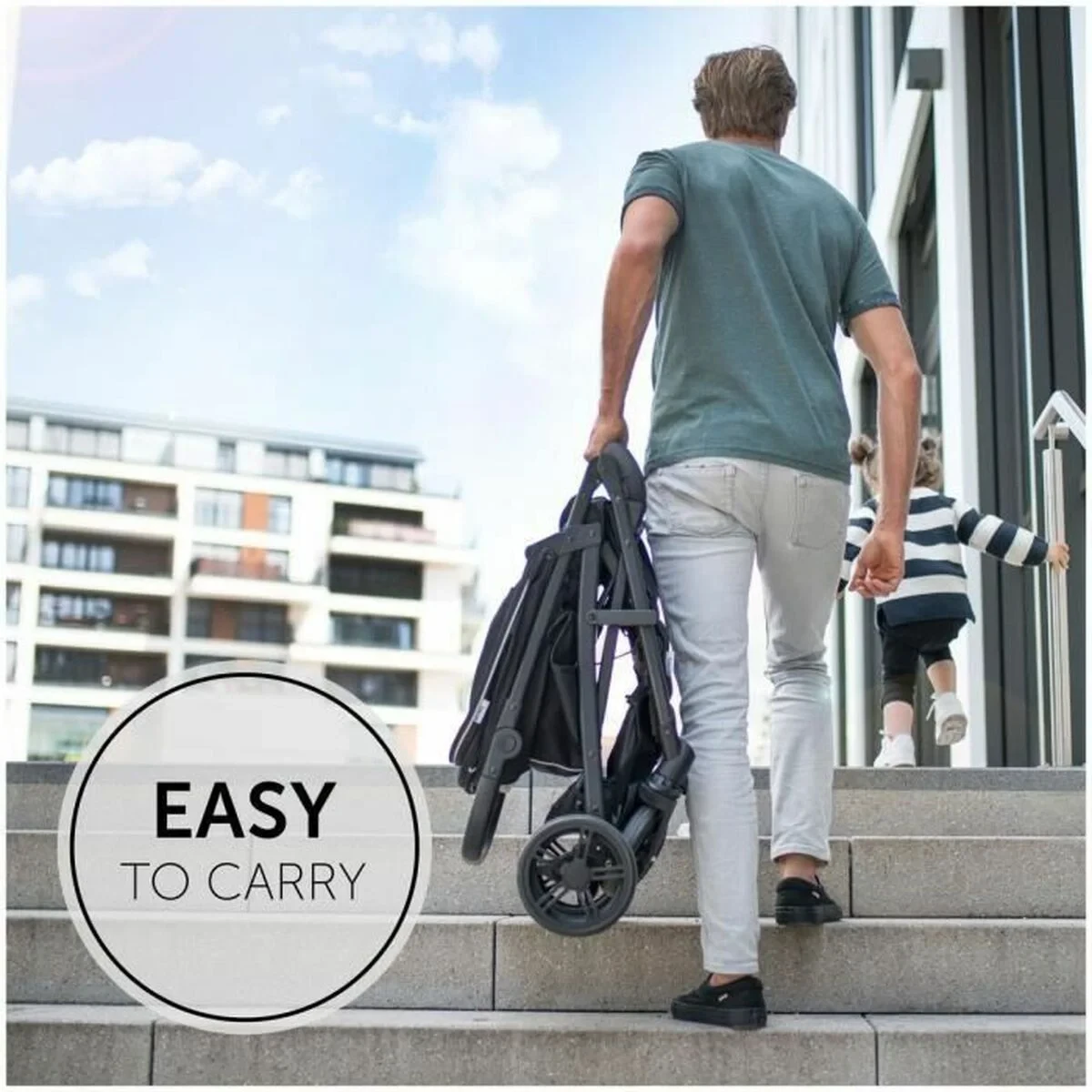 Carro de Paseo para Bebé Hauck Gris