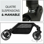 Carro de Paseo para Bebé Hauck Negro