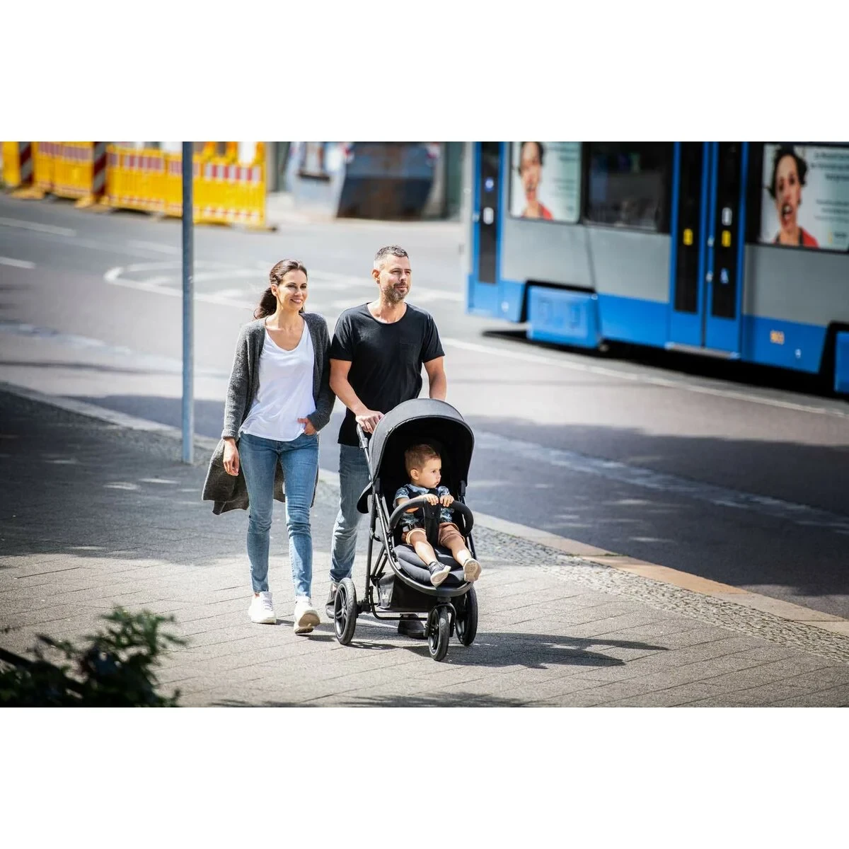 Carro de Paseo para Bebé Hauck Negro