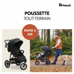 Carro de Paseo para Bebé Hauck Negro