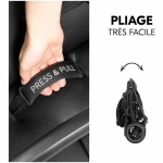 Carro de Paseo para Bebé Hauck Negro