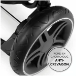 Carro de Paseo para Bebé Hauck Negro