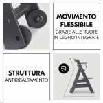 Trona Hauck Marrón Gris oscuro