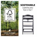 Trona Hauck Marrón Gris oscuro