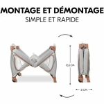 Cuna de Bebé Hauck Marrón