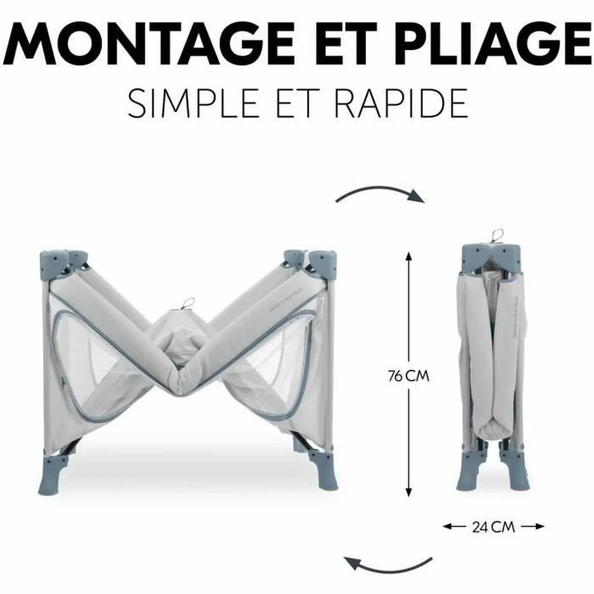 Cuna de Bebé Hauck Azul