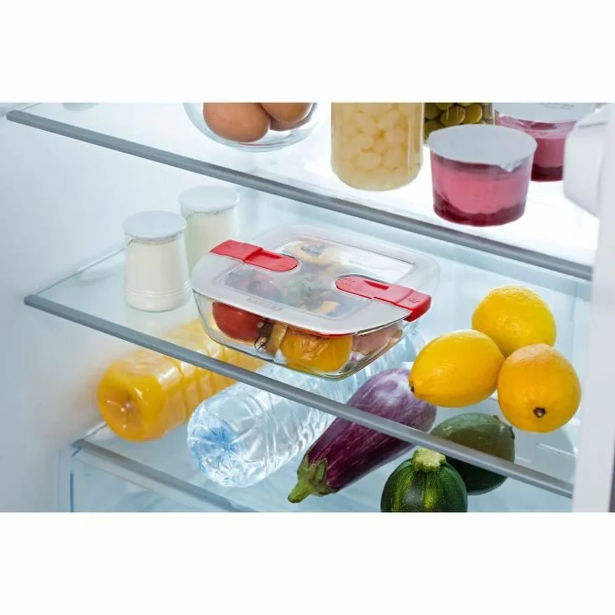 Recipiente Conservador de Alimentos Pyrex Cook & Heat 1 L Transparente