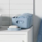 Set de Baño TODAY HOY Azul Plástico 3 Piezas