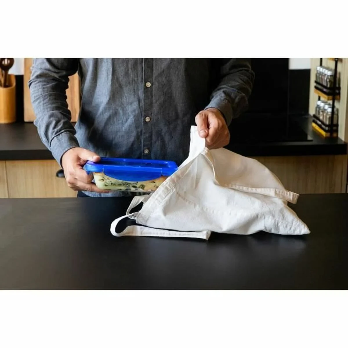 Set de Recipientes de Cocina Herméticos Apilables Pyrex Cook & Go Rectangular 0,8 L 5 Piezas