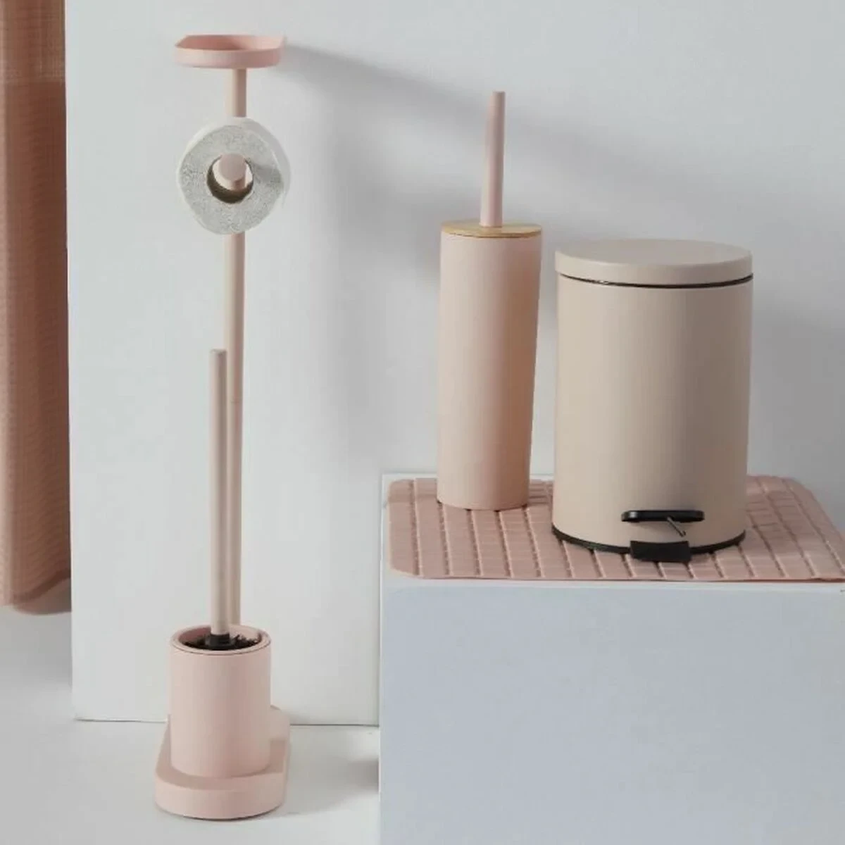 Alfombrilla Antideslizante para Bañera TODAY HOY - UTILITY Rosa 40 x 60 cm PVC