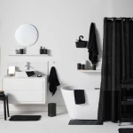 Alfombrilla Antideslizante para Bañera TODAY UTILITY Negro 40 x 60 cm