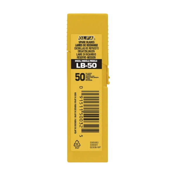 Hoja Cúter Olfa Divisible Cúter 18 mm 50 Unidades