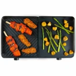 Plancha de Cocina DOMO Negro 2200 W