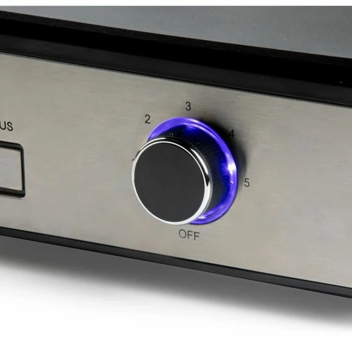 Plancha de Cocina DOMO Negro 2200 W