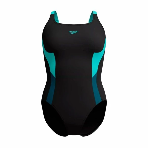Bañador Mujer Speedo Shaping Solid Splice Negro