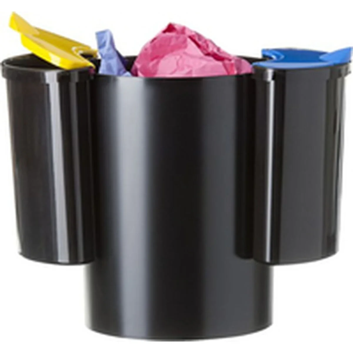 Papelera Archivo 2000 Negro Poliestireno 18 L