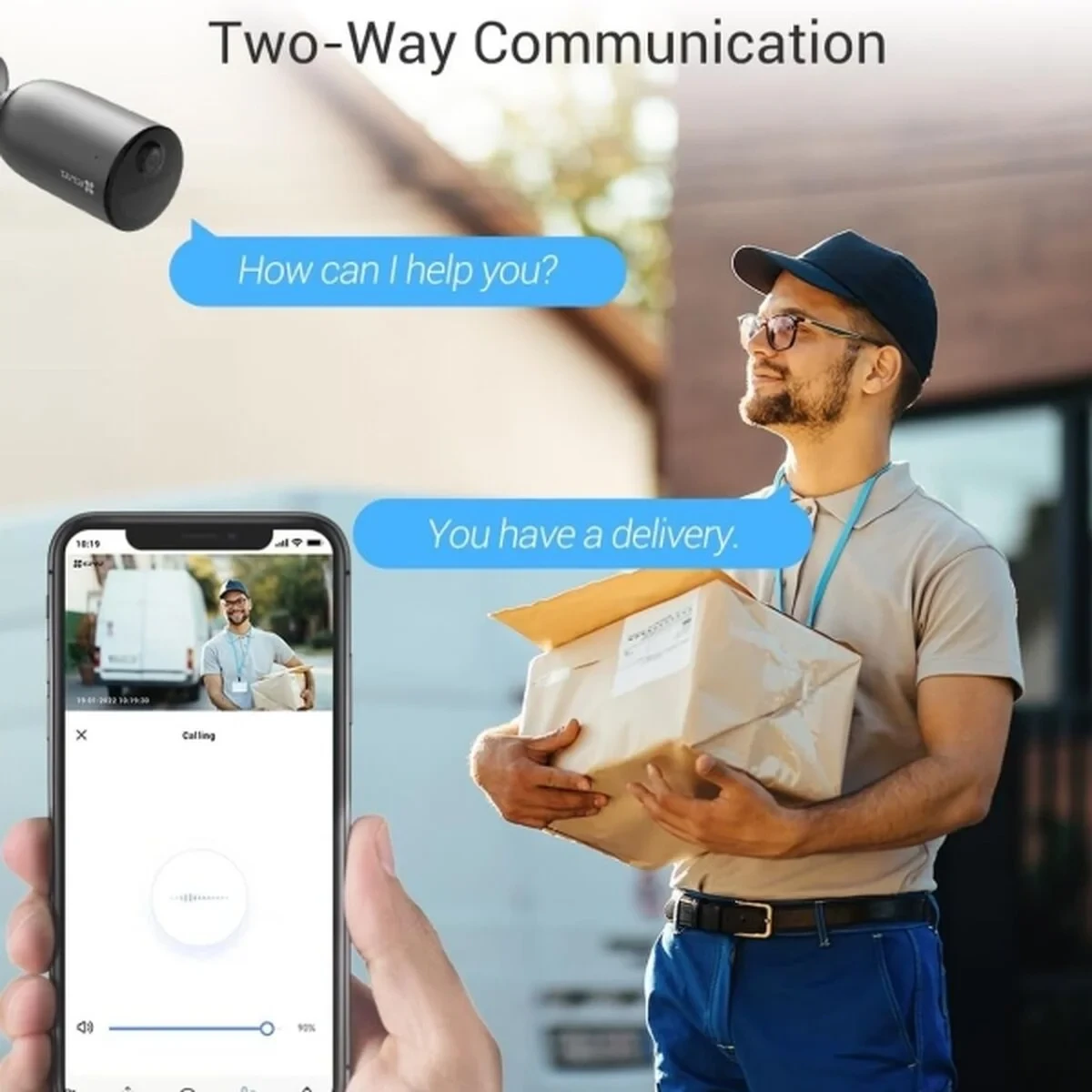 Videocámara de Vigilancia Ezviz EB3 4G KIT