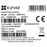 Videocámara de Vigilancia Ezviz H6C 4MP NEW 360º