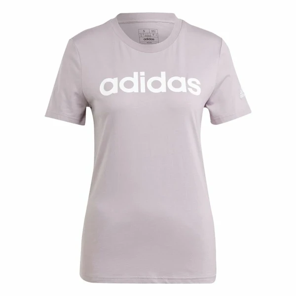 Camiseta de Manga Corta Mujer Adidas Linear (XS)
