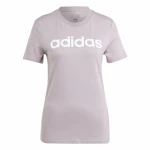 Camiseta de Manga Corta Mujer Adidas Linear (XS)