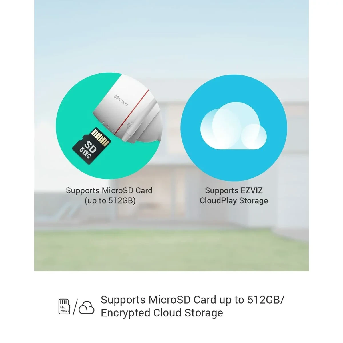 Videocámara de Vigilancia Ezviz H3C 2K