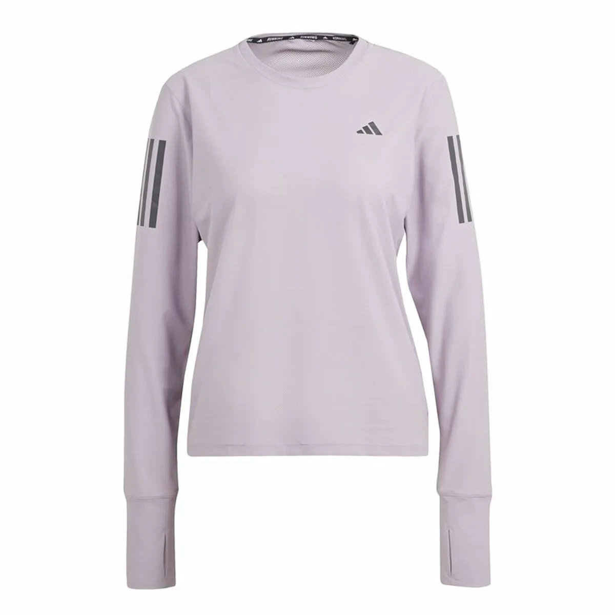 Camiseta de Manga Larga de Mujer Adidas Own the Run Morado