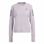 Camiseta de Manga Larga de Mujer Adidas Own the Run Morado