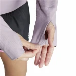 Camiseta de Manga Larga de Mujer Adidas Own the Run Morado