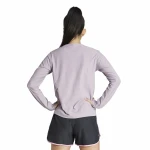 Camiseta de Manga Larga de Mujer Adidas Own the Run Morado