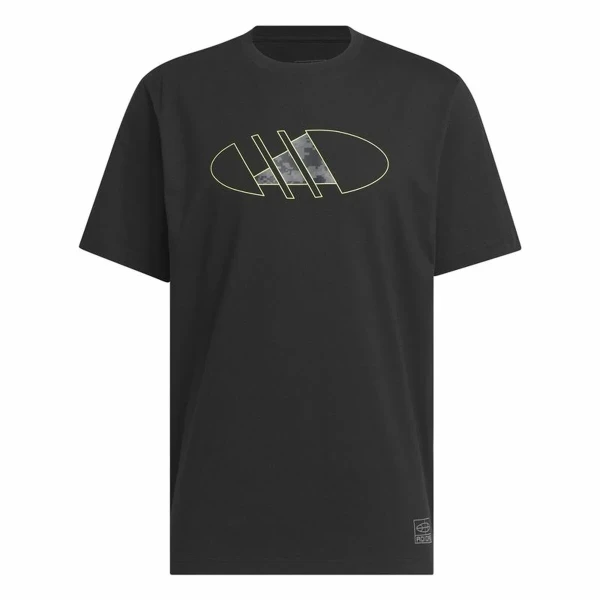 Camiseta de baloncesto Adidas 2000s Logo Graphic