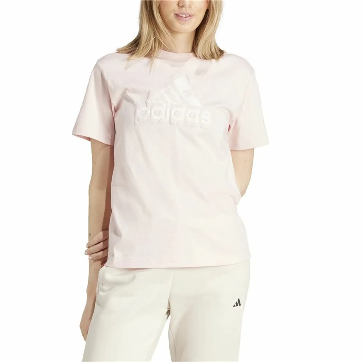 Camiseta de Manga Corta Mujer Adidas Future Icons Graphic (XL)